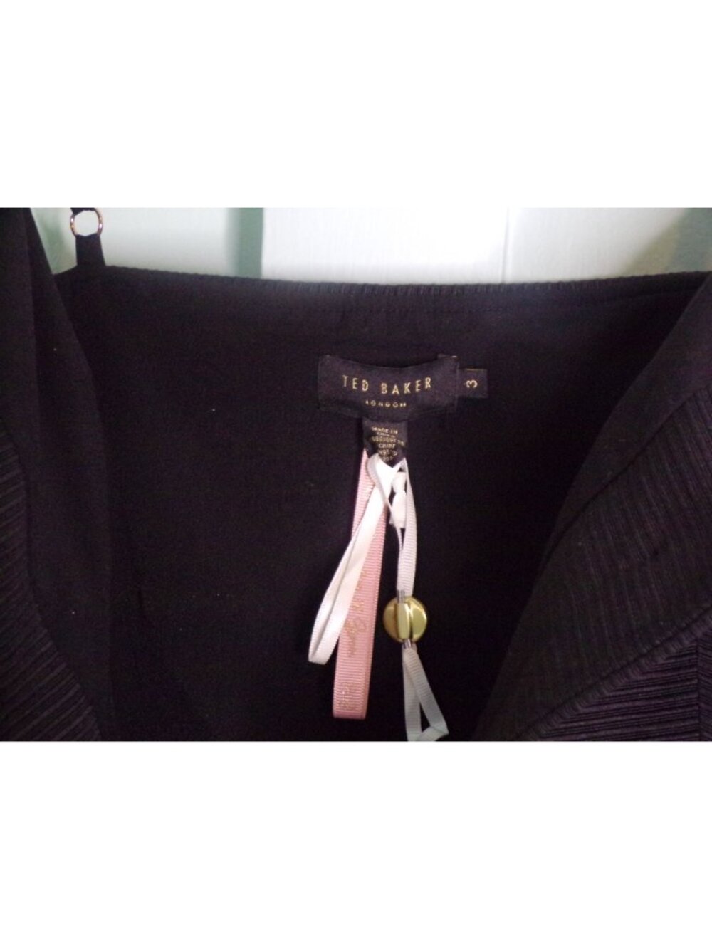 🆕TED BAKER Octovia Button Down Pockets Midi Dress 8 - Picture 16 of 16